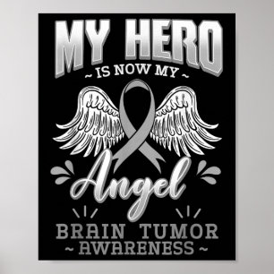 Póster Mi héroe es ahora mi cáncer de cerebro de ángel