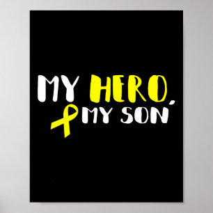Póster Mi héroe mi hijo - La guerra contra el cáncer infa