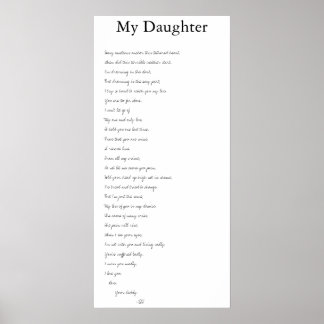 Póster Mi hija