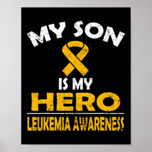 Póster Mi Hijo Es Mi Hermano Leucemia Sensibilización A L