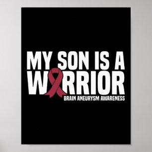 Póster Mi hijo es un guerrero con conciencia de neuralism