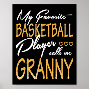 Póster Mi jugador de skeetll favorito me llama Granny