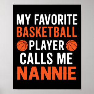 Póster Mi jugador de skeetll favorito me llama Nannie