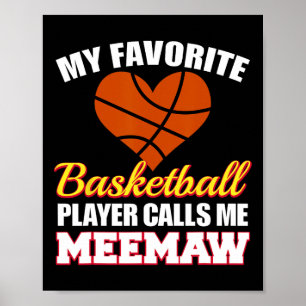 Póster Mi jugador de Sketll favorito me llama Meemaw dive