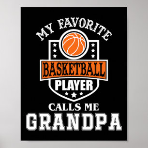 Póster Mi jugador favorito de Bysketbyll me llama abuelo