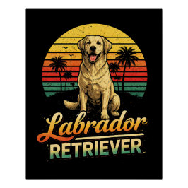 Póster Mi Labrador Retriever