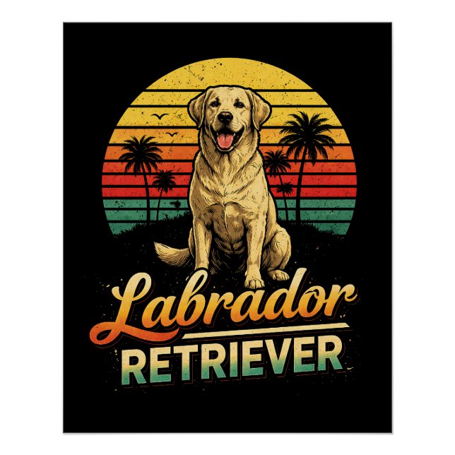 Póster Mi Labrador Retriever (Anverso)
