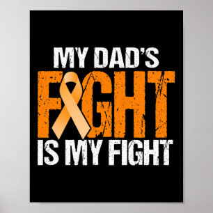 Póster Mi lucha contra la leucemia es mi padre