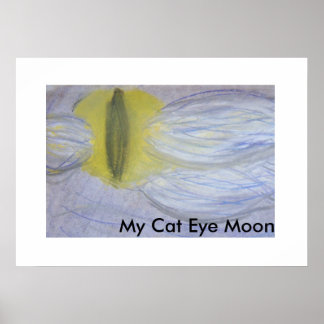 Póster Mi Luna De Ojo De Gato