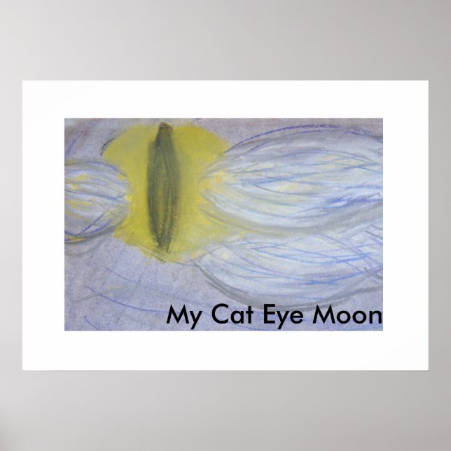 Póster Mi Luna De Ojo De Gato (Frente)