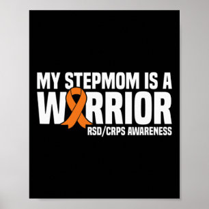 Póster Mi Madre Es Una Naranja Guerrera Ribbon Rsdcrps Aw