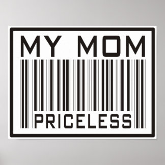 Póster Mi mamá no tiene precio