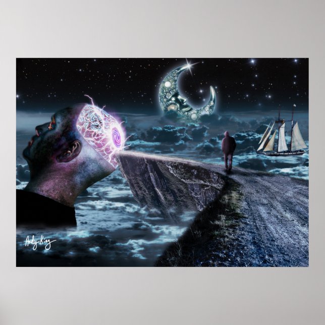 Póster Mi Mente Está Brillando - (Posters) (Frente)