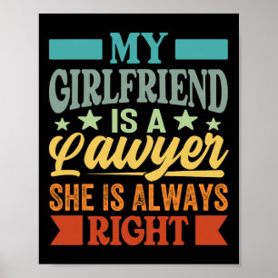 Póster Mi Novia Es Una Abogada Que Sabe Que Siempre Es