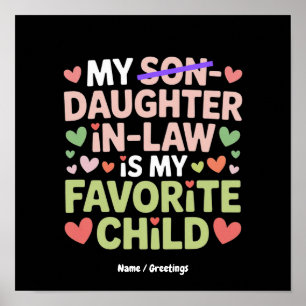 Póster Mi nuera es mi hijo favorito
