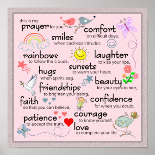 Póster Mi Oración Por Ti