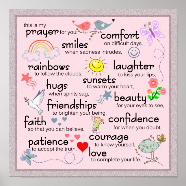 Póster Mi Oración Por Ti (Frente)