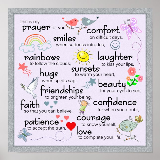 Póster Mi Oración Por Ti (Frente)