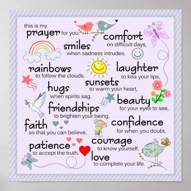 Póster Mi Oración Por Ti (Frente)