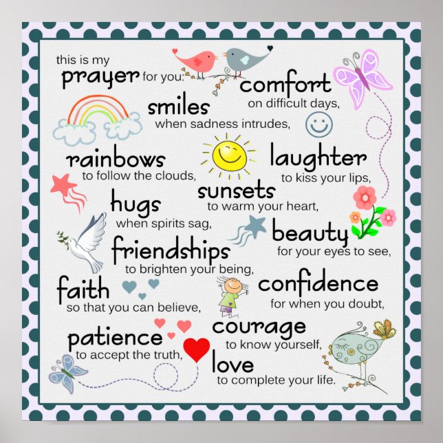 Póster Mi Oración Por Ti (Frente)