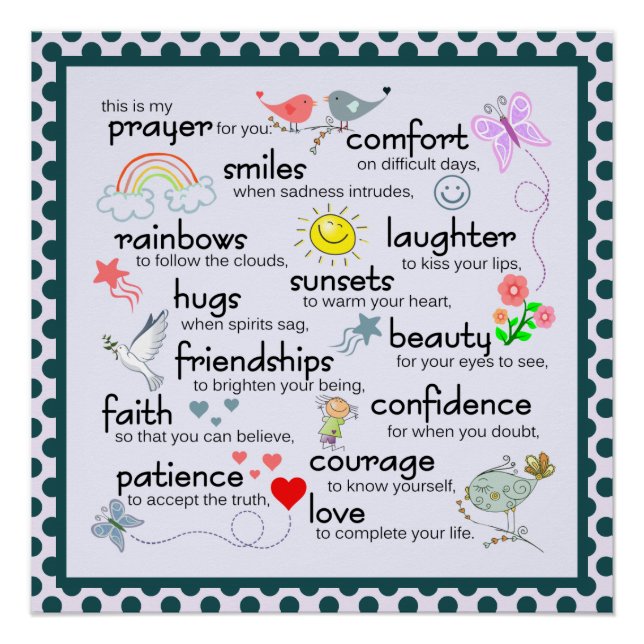 Póster Mi Oración Por Ti (Anverso)