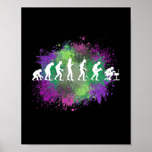 Póster Mi Otra Computadora Es La Evolución De Mamáes De S