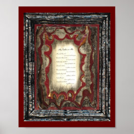 Póster Mi padre o yo