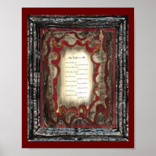 Póster Mi padre o yo