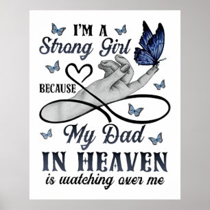 Póster Mi Papá En El Cielo Está Vigilando
