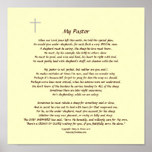 Póster Mi pastor