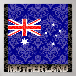 Póster Mi patria Australia
