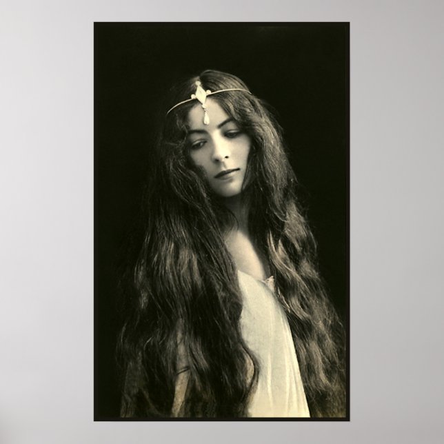 Póster Mi pelo es muy largo (Frente)