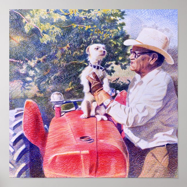 Póster Mi pequeño amigo (Frente)