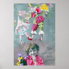 Póster Mi pequeño corazón en este beso