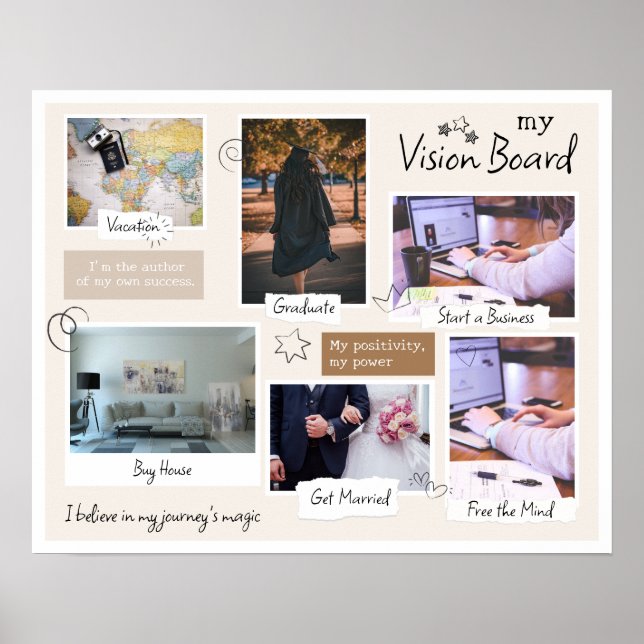 Póster Mi placa de visión (Frente)