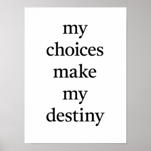 Póster Mi Poster de destino