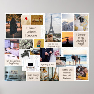 Póster Mi Poster Vision Board My Dreams
