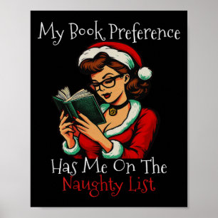 Póster Mi Preferencia De Libros Me Tiene En La Lista Trav