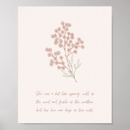 Póster Mi primavera