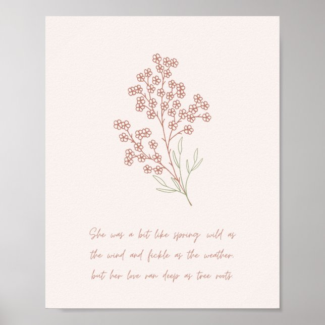 Póster Mi primavera (Frente)