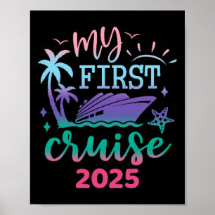 Póster Mi primer crucero de vacaciones en familia 2025