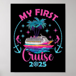 Póster Mi primer crucero de vacaciones en familia 2025 T