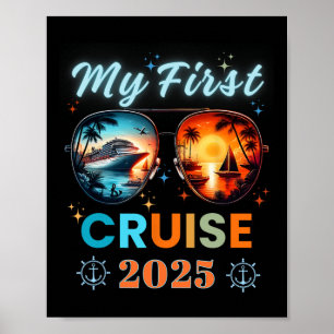Póster Mi primer viaje de crucero por mar 2025