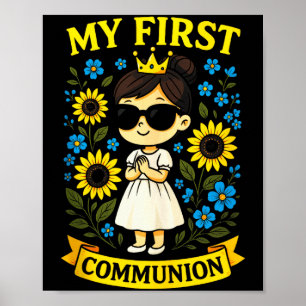 Póster Mi Primera Comunión - Camiseta sin Mangas de Cerem