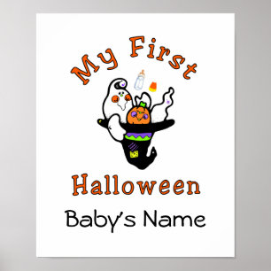 Póster Mi primera Halloween