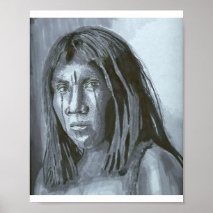 Póster Mi propio Poster de dibujo de marcadores no contac