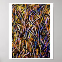 Mi propio Poster de pintura de forma libre