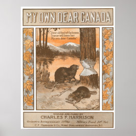 Póster Mi propio y querido Canadá