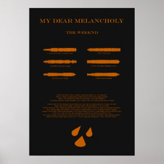 Póster Mi Querida Melancolía