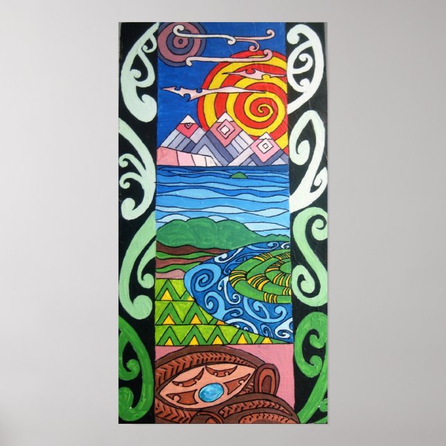 Póster Mi rebanada del cielo (Frente)